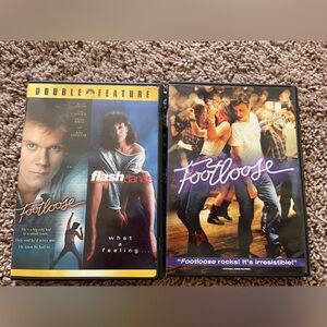 Footloose and Flashdance Double Feature DVD plus bonus Footloose remake